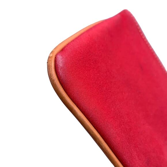 Vintage COACH y2k Red 2 Toned Wristlet - Picture 7 of 14